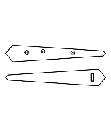 CESARE ATTOLINI（チェザレアットリーニ）ネクタイ 茶 サイズ:- メンズ/2200657249076