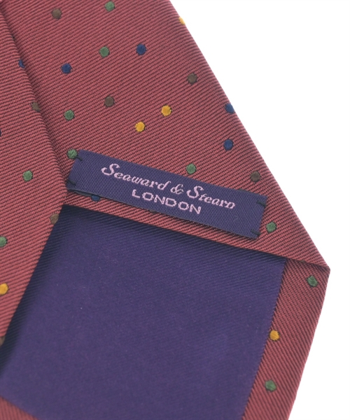 Seaward&Stearn（シワード＆スターン）ネクタイ 赤 サイズ:- メンズ/2200623493144
