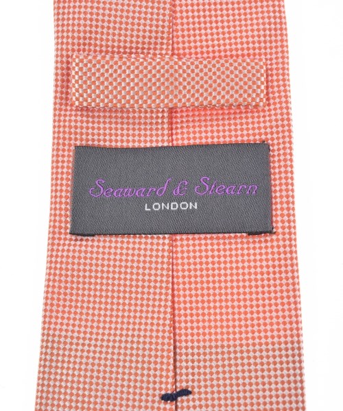 Seaward&Stearn（シワード＆スターン）ネクタイ オレンジ サイズ:- メンズ/2200618581153