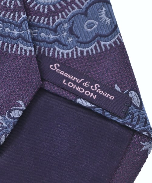 Seaward&Stearn（シワード＆スターン）ネクタイ 紫 サイズ:- メンズ/2200670680122