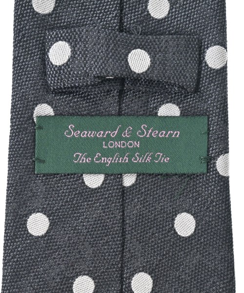 Seaward&Stearn（シワード＆スターン）ネクタイ グレー サイズ:- メンズ/2200659236050