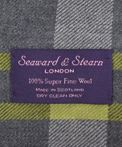 Seaward&Stearn（シワード＆スターン）マフラー 紫 サイズ:- メンズ/2200634257070