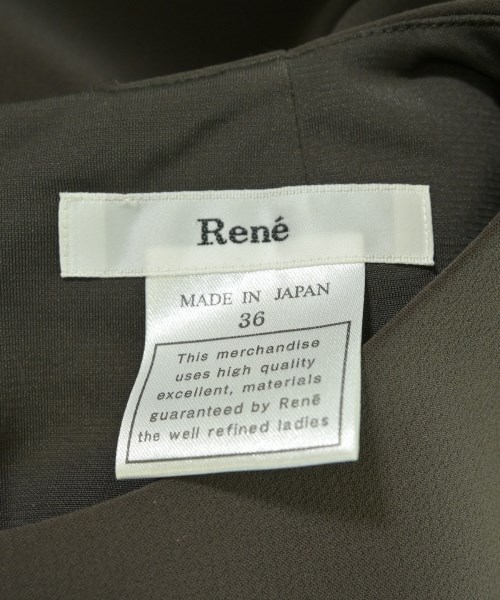 Rene（ルネ）ワンピース 茶 サイズ:36(XS位) レディース/2200634750014