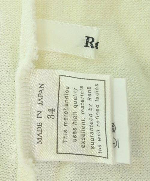 Rene（ルネ）ニット・セーター 白 サイズ:34(XXS位) レディース/2200613932202