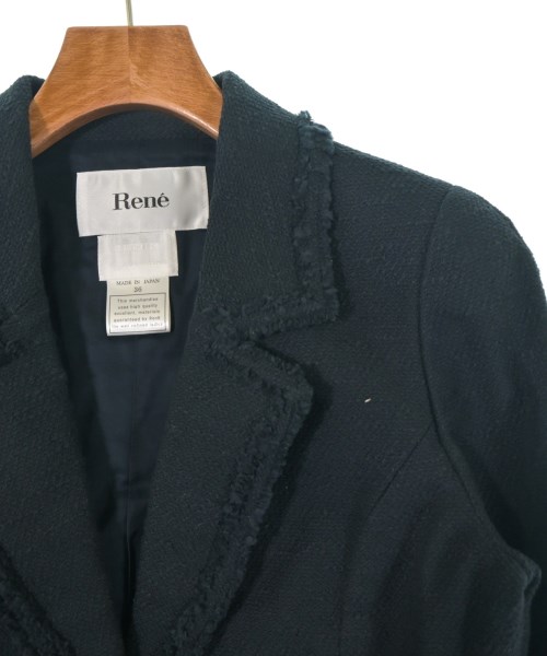 Rene（ルネ）カジュアルジャケット 紺 サイズ:36(XS位) レディース/2200622987064