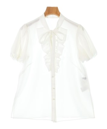Rene（ルネ）カジュアルシャツ 白 サイズ:36(XS位) レディース