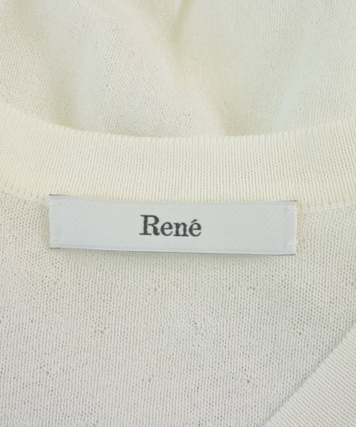 Rene（ルネ）カーディガン 白 サイズ:36(XS位) レディース/2200602152185