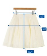 Rene（ルネ）ひざ丈スカート 白 サイズ:36(XS位) レディース/2200610096099