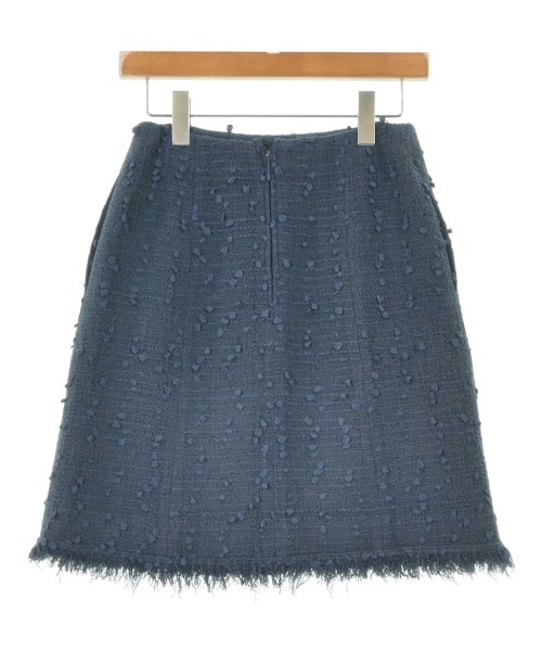 Rene（ルネ）ひざ丈スカート 紺 サイズ:34(XS位) レディース/2200610096105