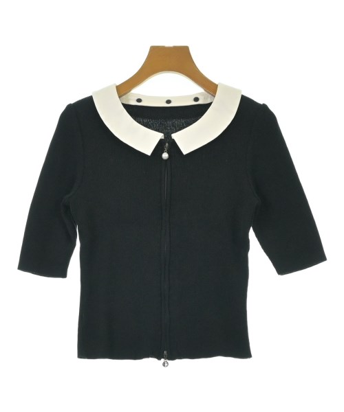 Rene(ルネ)カーディガン 黒 サイズ:34(XXS位)/2200674197084