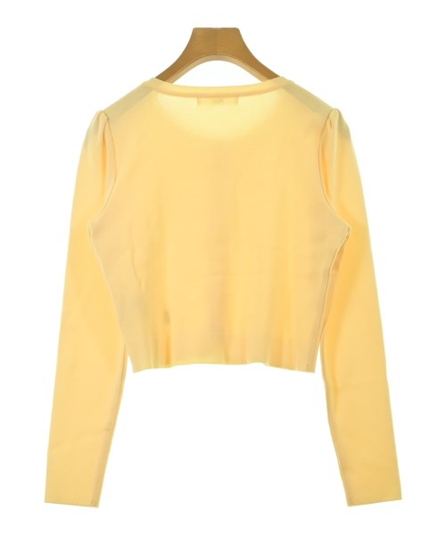 Rene（ルネ）カーディガン 黄 サイズ:34(XXS位) レディース/2200674197091
