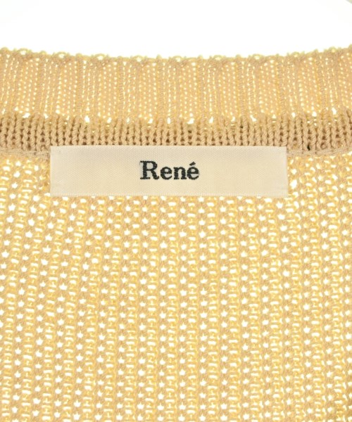 Rene（ルネ）カーディガン ベージュ サイズ:34(XXS位) レディース/2200678757024