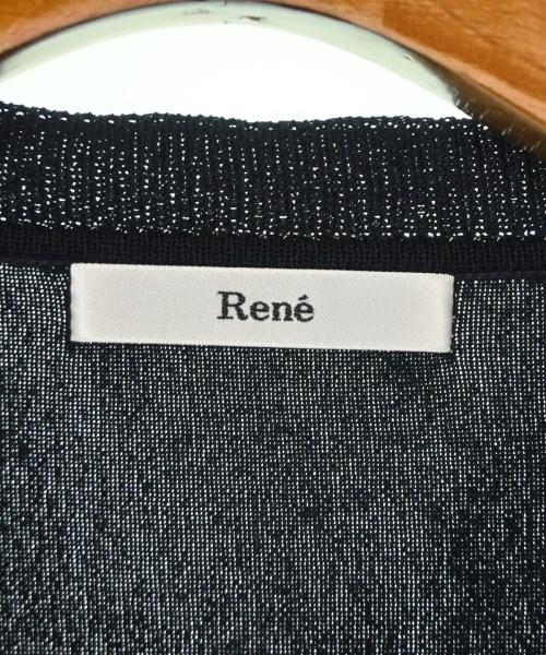 Rene（ルネ）カーディガン 紺 サイズ:34(XXS位) レディース/2200678757031
