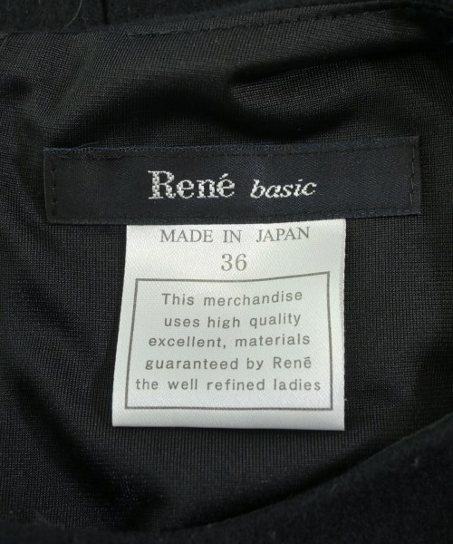 Rene（ルネ）ワンピース 黒 サイズ:36(XS位) レディース/2200648638018