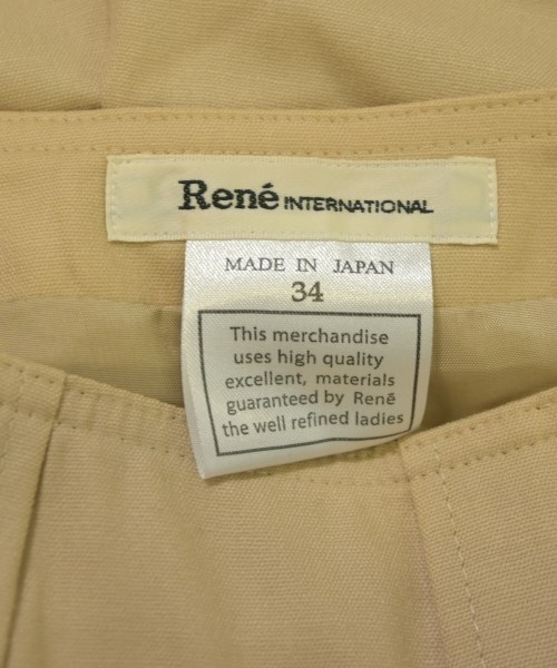Rene（ルネ）ひざ丈スカート ベージュ サイズ:34(S位) レディース/2200635441089