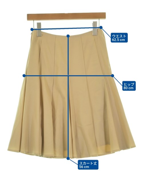 Rene（ルネ）ひざ丈スカート ベージュ サイズ:34(S位) レディース/2200635441089