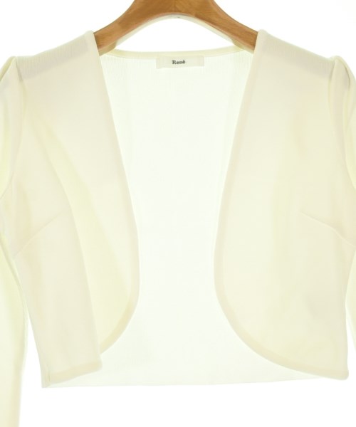 Rene（ルネ）カーディガン 白 サイズ:34(XS位) レディース/2200640120252