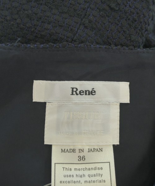 Rene（ルネ）ワンピース 紺 サイズ:36(XS位) レディース/2200656165063