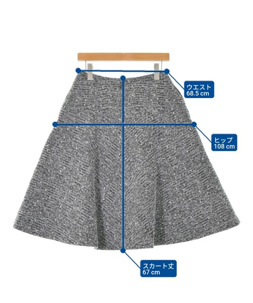 Rene（ルネ）ロング・マキシ丈スカート グレー サイズ:38(S位) レディース/2200666793065