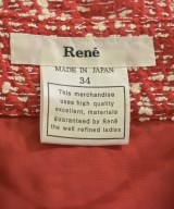 Rene（ルネ）ひざ丈スカート 赤 サイズ:34(XXS位) レディース/2200664156022