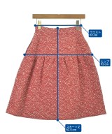 Rene（ルネ）ひざ丈スカート 赤 サイズ:34(XXS位) レディース/2200664156022