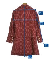 Rene（ルネ）チェスターコート 赤 サイズ:36(XS位) レディース/2200734776037