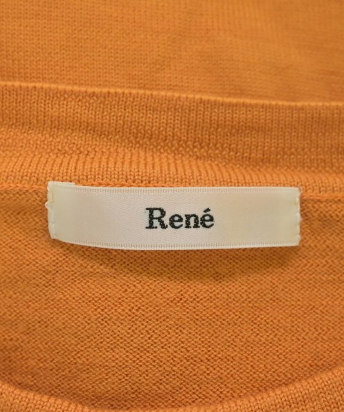 Rene（ルネ）カーディガン オレンジ サイズ:36(XS位) レディース/2200680651129