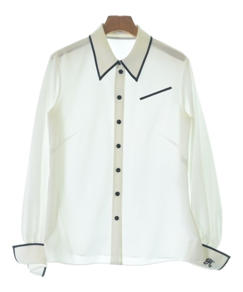 Rene(ルネ)ブラウス 白 サイズ:36(XS位)/2200688696153