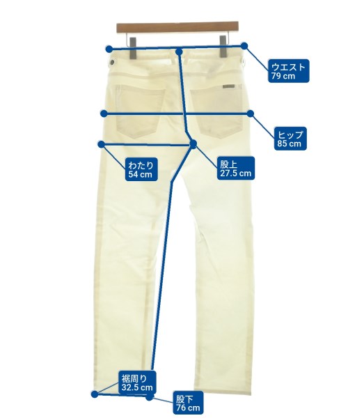 MAURO GRIFONI（マウログリフォーニ）デニムパンツ 白 サイズ:31(M位) メンズ/2200644459044