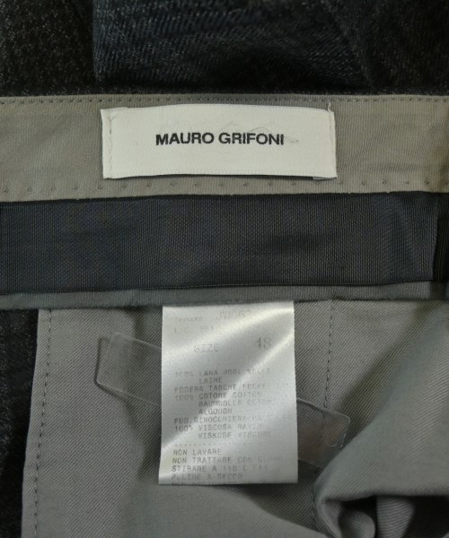MAURO GRIFONI（マウログリフォーニ）スラックス グレー サイズ:48(L位) メンズ/2200643574052