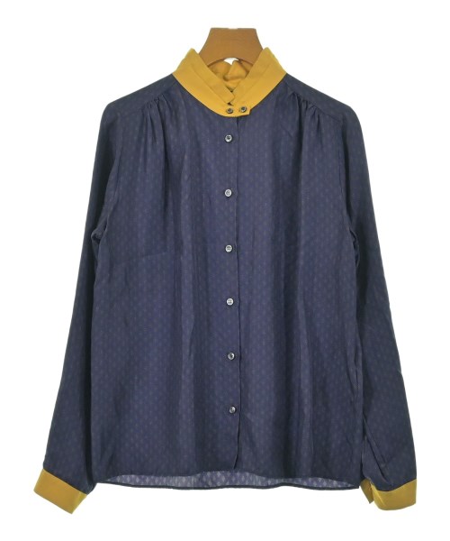 MAURO GRIFONI(マウログリフォーニ)カジュアルシャツ 紺 サイズ:38(S位)/2200660498034