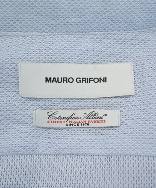 MAURO GRIFONI（マウログリフォーニ）ドレスシャツ 青 サイズ:39(M位) メンズ/2200720372830