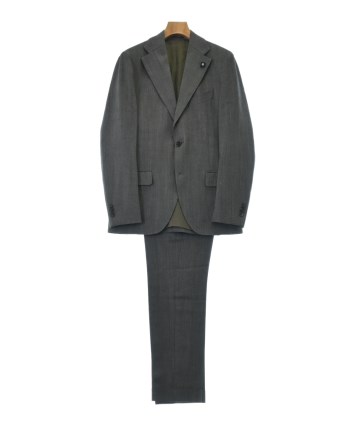 【イタリア購入品】LARDINI グレー スーツ サイズ46（数回着用） イタリア購入品】LARDINI グレー スーツ サイズ46（数回着用