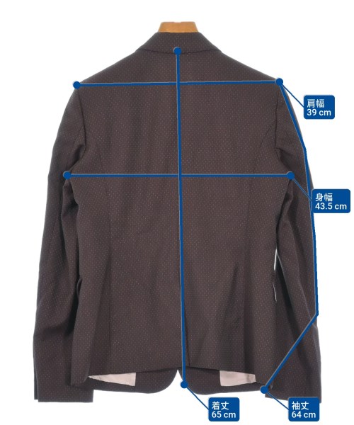 LARDINI（ラルディーニ）ジャケット 赤 サイズ:42(M位) レディース/2200621095111