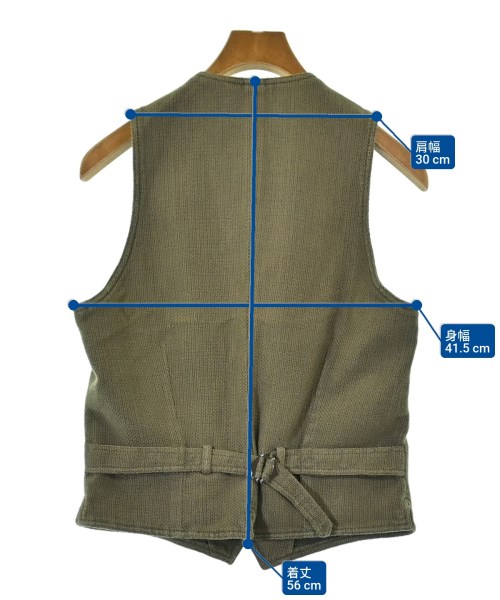 LARDINI（ラルディーニ）カジュアルシャツ カーキ サイズ:44(S位) メンズ/2200625020119