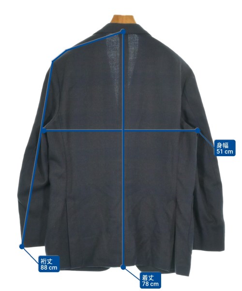 LARDINI（ラルディーニ）テーラードジャケット 黒 サイズ:54(L位) メンズ/2200635734020