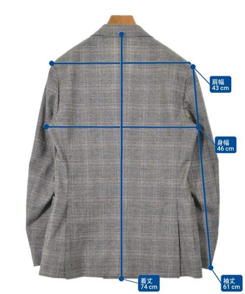 LARDINI（ラルディーニ）ビジネス グレー サイズ:48/48(L位) メンズ/2200641002052