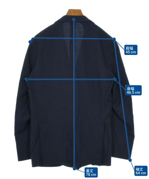 LARDINI（ラルディーニ）ジャケット 紺 サイズ:48(L位) メンズ/2200627477027