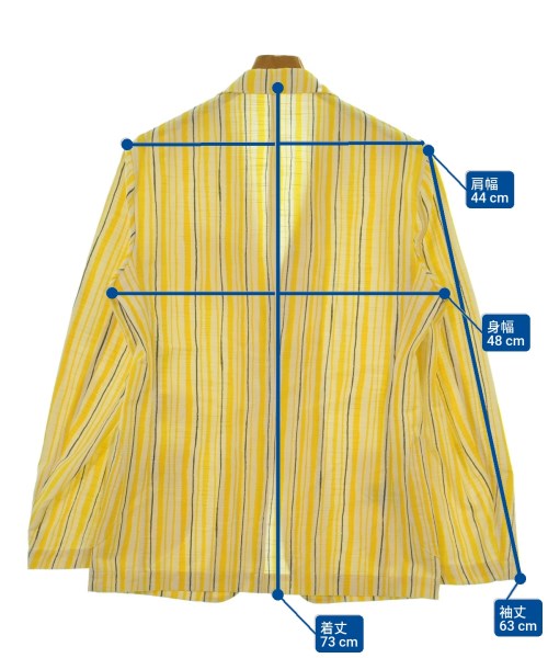 LARDINI（ラルディーニ）カジュアルジャケット 黄 サイズ:48(L位) メンズ/2200632280506