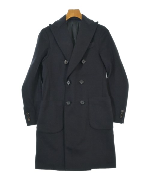 LARDINI(ラルディーニ)チェスターコート 紺 サイズ:42(XS位)/2200633627010