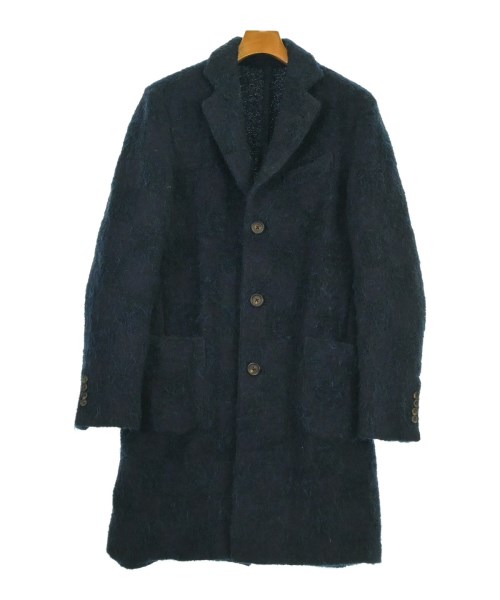 LARDINI(ラルディーニ)チェスターコート 紺 サイズ:48(L位)/2200644877039
