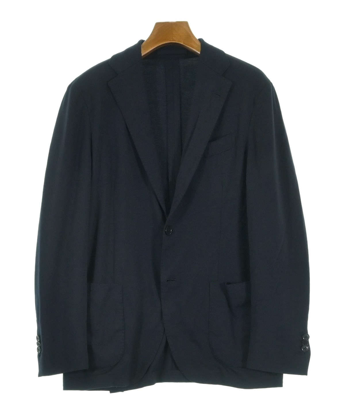 春夏　LARDINI テーラードジャケット　ネイビー　46 特価LARDINIテーラードジャケット46 - メルカリ