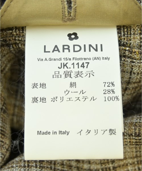 LARDINI（ラルディーニ）ジャケット ベージュ サイズ:44(S位) メンズ/2200599708051