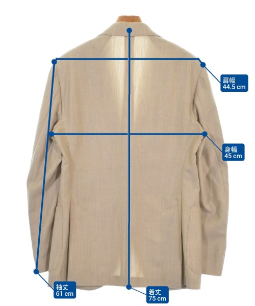 LARDINI（ラルディーニ）カジュアルジャケット ベージュ サイズ:48 (L位) メンズ/2200618084029