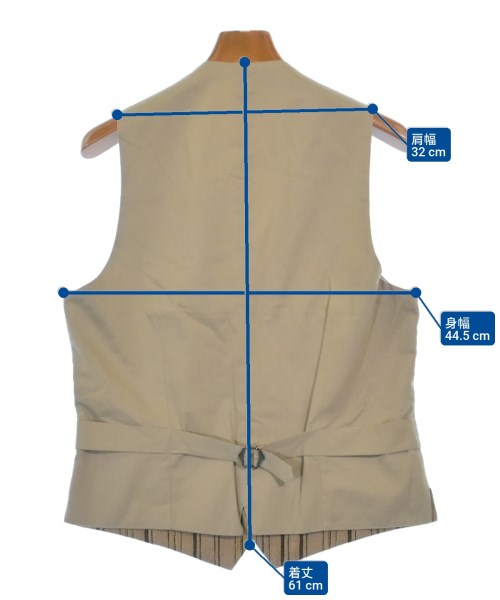 LARDINI（ラルディーニ）ドレスシャツ ベージュ サイズ:46(M位) メンズ/2200618444021