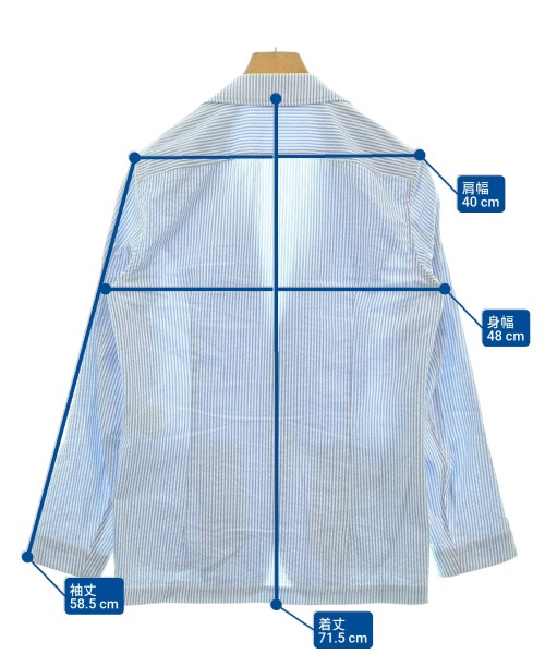 LARDINI（ラルディーニ）テーラードジャケット 青 サイズ:XS メンズ/2200618749027