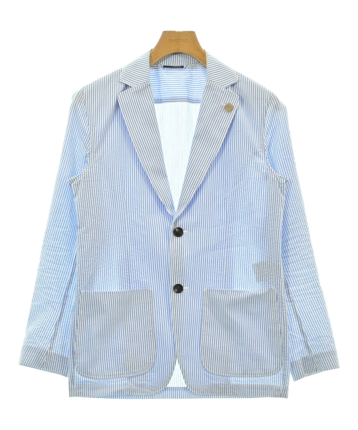 LARDINI 青 テーラードジャケット LARDINI（ラルディーニ）テーラードジャケット 青 サイズ:XS メンズ