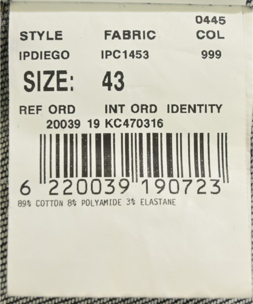 LARDINI（ラルディーニ）カジュアルシャツ 黒 サイズ:43(XL位) メンズ/2200672872037