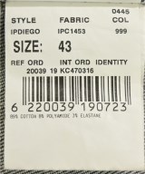 LARDINI（ラルディーニ）カジュアルシャツ 黒 サイズ:43(XL位) メンズ/2200672872037