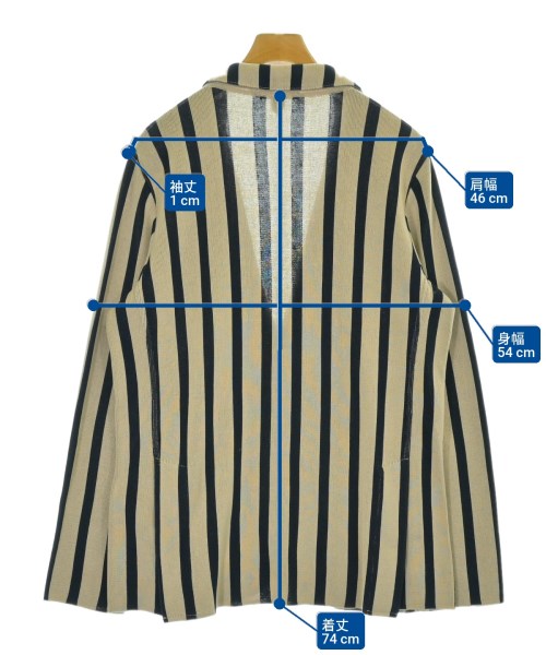 LARDINI（ラルディーニ）ジャケット ベージュ サイズ:L メンズ/2200674643017